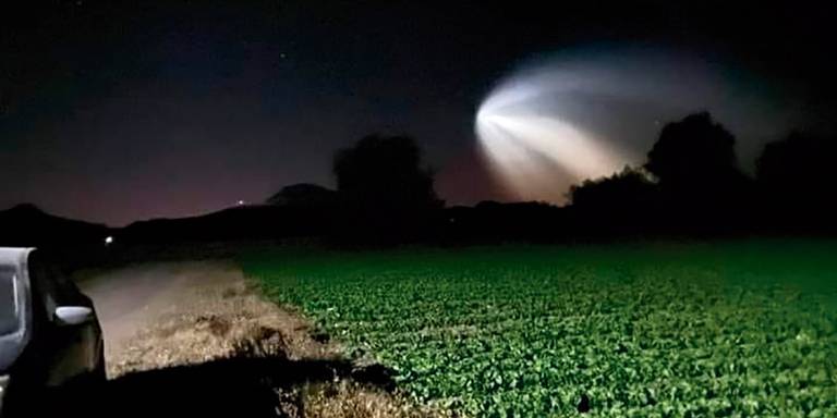 EXTRAÑA LUZ ROJA, EN EL CIELO DE - Prevencion Chihuahua