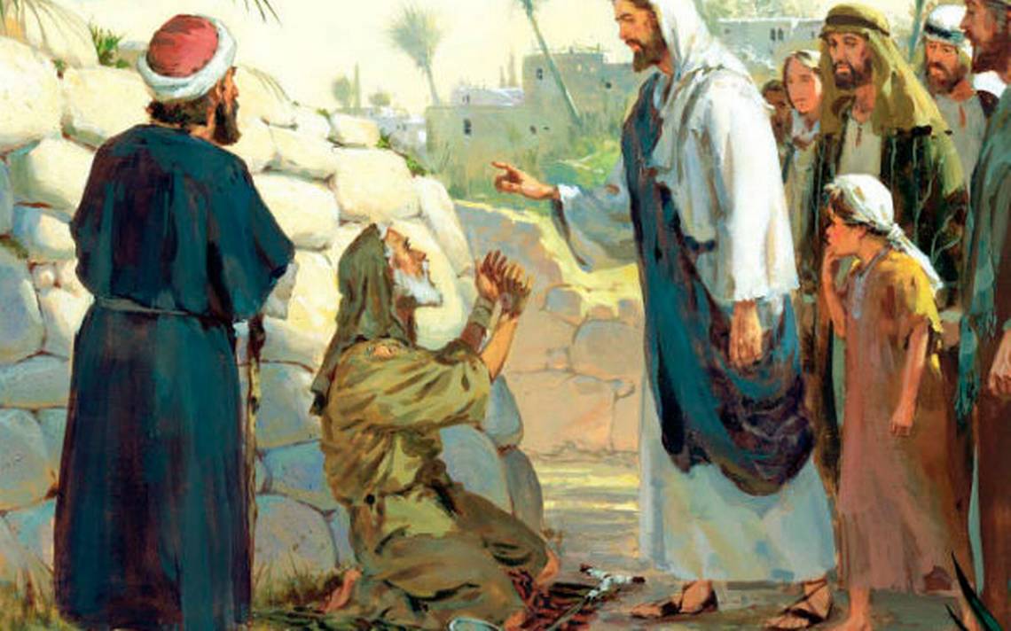 Evangelio 19 de febrero 2020 jesús curación ciegos betsaida gente