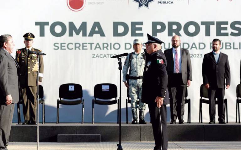 Arturo Medina rinde protesta como secretario de Seguridad de Zacatecas - El  Sol de Zacatecas | Noticias Locales, Policiacas, sobre México, Zacatecas y  el Mundo